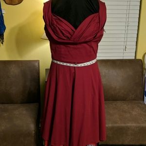 Red Lindy Bop Dress